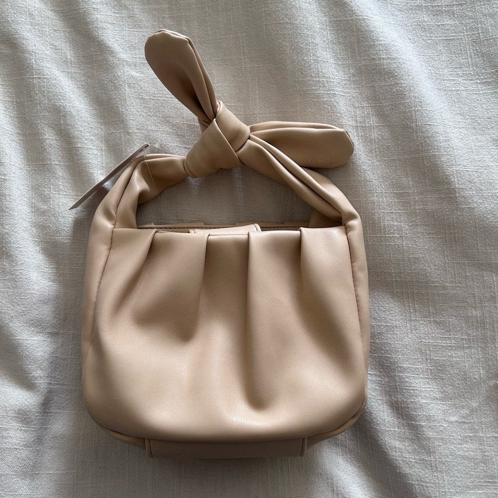 Cream Anthropologie Mini Purse